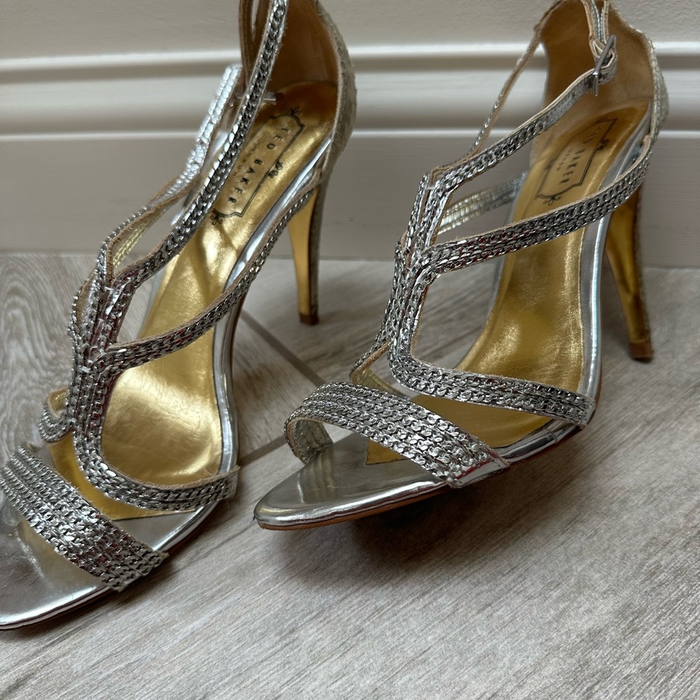 Ted Baker Silver Heels